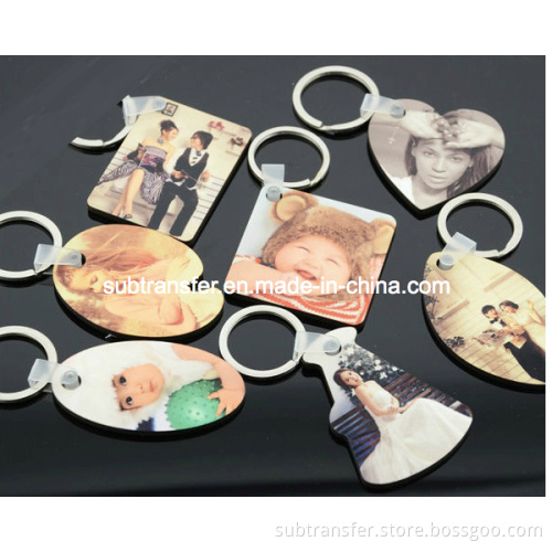 Sublimation MDF Hardwood Keyring